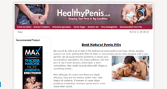 Desktop Screenshot of healthypenis.co.uk